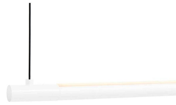 LOOM DESIGN LED viseća svjetiljka Straw 150, bijela, aluminij, prigušiva, Bijela, Dnevni boravak/blagovaonica, Aluminij