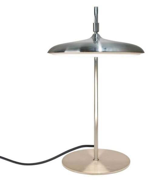 DFTP by Nordlux LED stolna lampa Artist, boje čelika, visina 41 cm, nehrđajući čelik, Metalik, Dnevni boravak/blagovaonica, Nehrđajući čelik