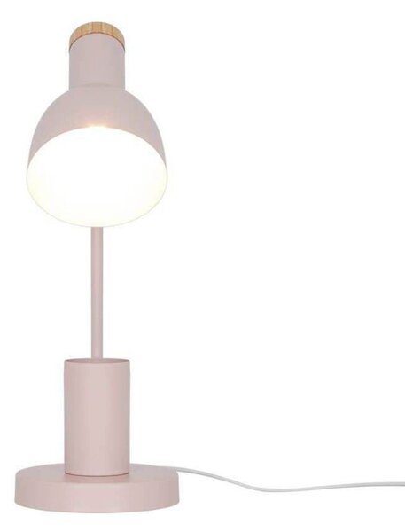Nordlux Stolna lampa Devone, prašnjavo ružičasta, visina 43 cm, metalna, Ružičasta ruža, rasadnik, Metal