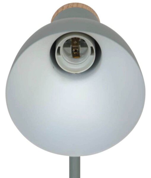 Nordlux Stolna lampa Devone, prašnjavo zelena, visina 43 cm, metalna, Zelena, rasadnik, Metal