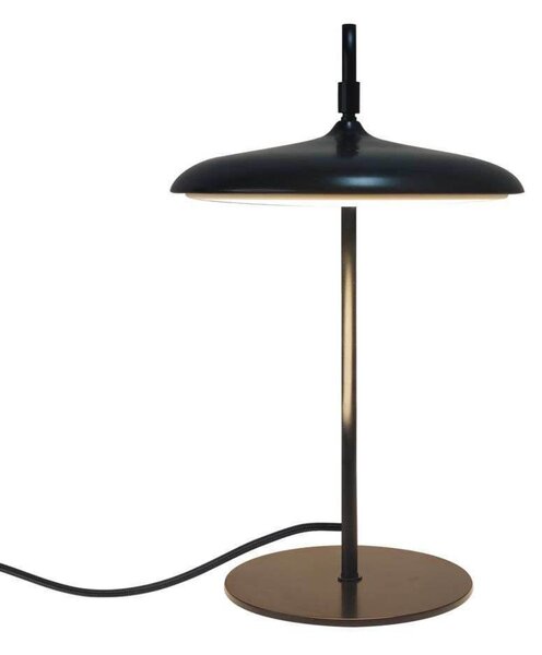 DFTP by Nordlux LED stolna lampa Artist, crna, visina 41 cm, metalna, Crno, Dnevni boravak/blagovaonica, Metal