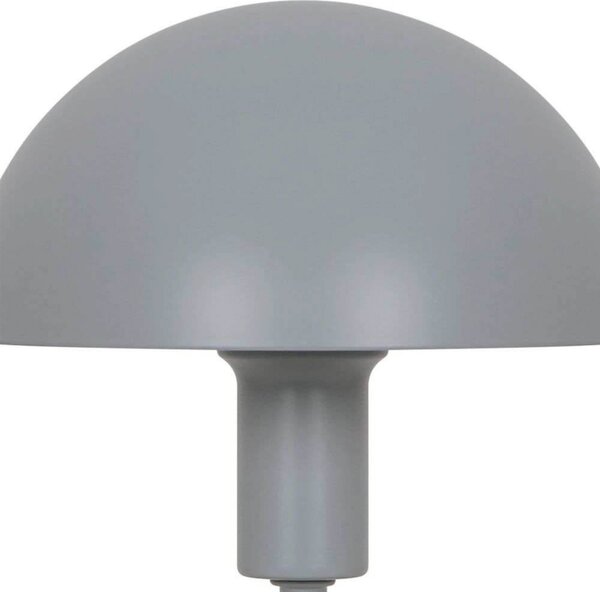 Nordlux Stolna lampa Ellen mini, siva, visina 25 cm, metalna, Sivo, Dnevni boravak/blagovaonica, Metal