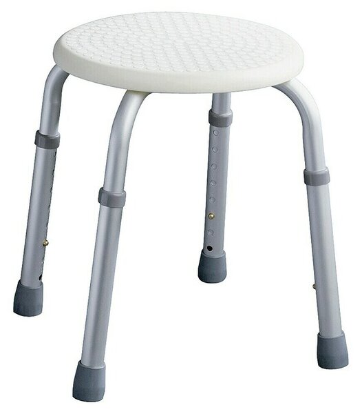 Careosan Stolac za kadu Easy Comfort Plus (Podešavanje po visini: 35,5 cm - 51 cm, Opteretivost: 150 kg, Bijele boje)