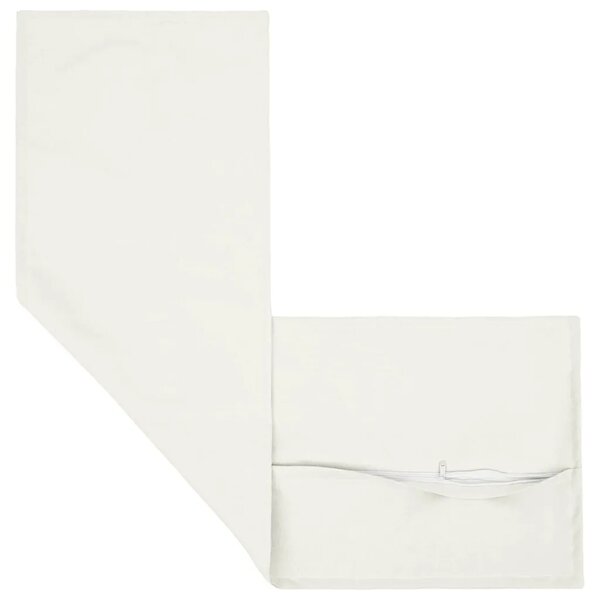 Jastuk s jastukom HOUTEN Bijela 40 x 145 cm Umjetni lan - Bijela 40 x 145 cm 1