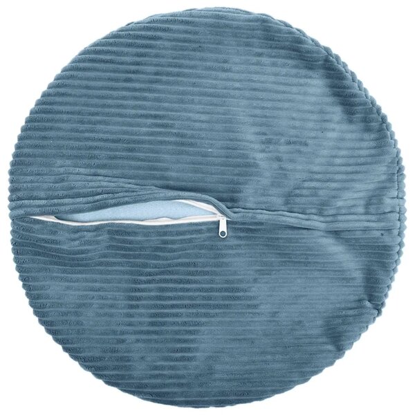 Presvlaka za jastuk 2 pcs HEERLEN Plava Ø 30 cm Kord - Plava Ø 30 cm 2
