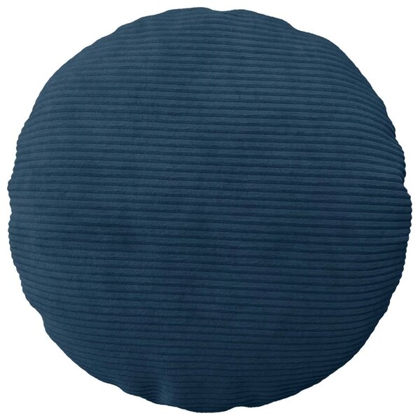 Presvlaka za jastuk 2 pcs HEERLEN Mornarsko plava Ø 30 cm Kord - Modra Ø 30 cm 2