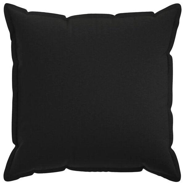 Presvlaka za jastuk 2 pcs HOUTEN Crna 80 x 80 cm Umjetni lan - Crna 80 x 80 cm 2