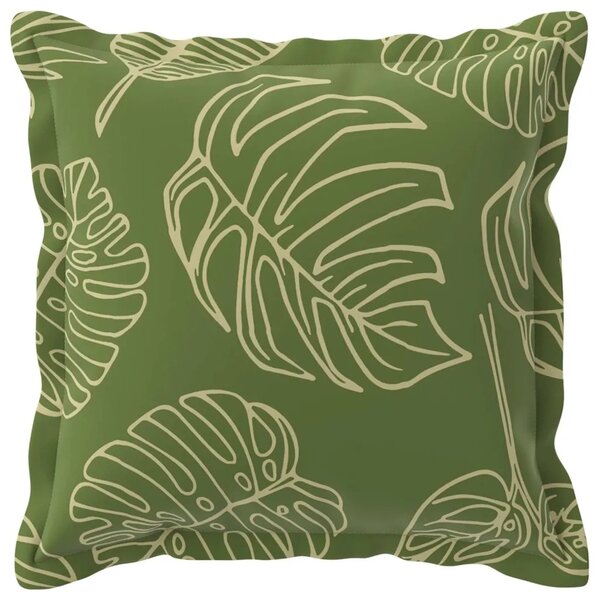 Presvlaka za jastuk 12 kom. HOUTEN Dizajn lista 45 x 45 cm - Dezen s listom 45 x 45 cm 12
