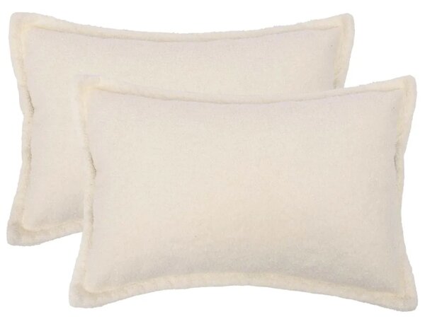 Presvlaka za jastuk 2 pcs HOUTEN Krem 40 x 60 cm Bouclé - Krem 40 x 60 cm 2