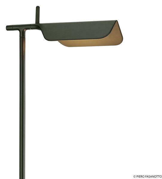 Podne Lampa FLOS, Tab F, Zelena, Dnevna soba, Metal, Dizajn