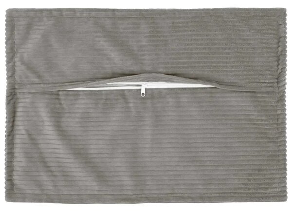Presvlaka za jastuk 2 kom. HOUTEN Svjetlosiva 40 x 60 cm Kord - Svjetlosiva 40 x 60 cm 2