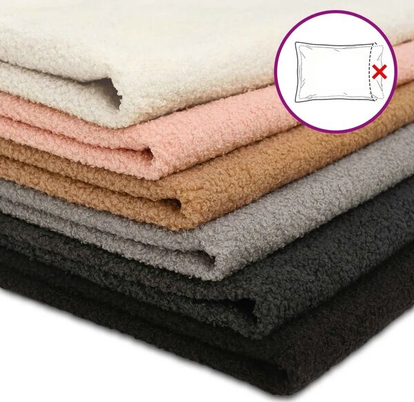 Presvlaka za jastuk 2 pcs HOUTEN Krem 40 x 60 cm Bouclé - Krem 40 x 60 cm 2
