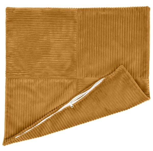 Presvlaka za jastuk 2 pcs ALMELO Žuta 35 x 35 cm Kord - Žuta 35 x 35 cm 2