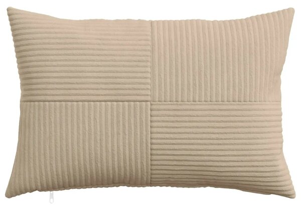 Presvlaka za jastuk 2 pcs ALMELO Sivosmeđa 30 x 50 cm Kord - Sivosmeđa 30 x 50 cm 2