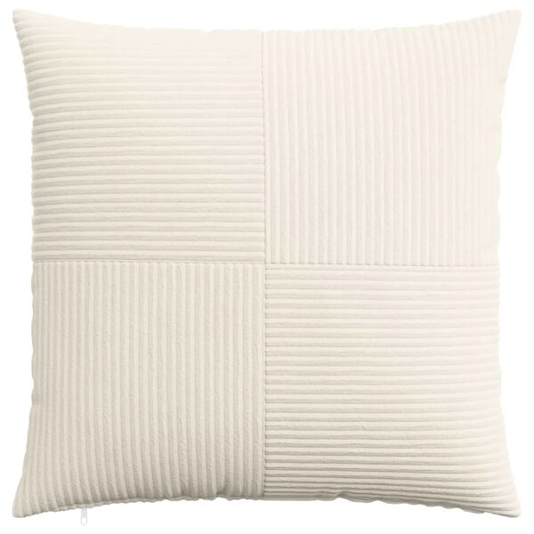 Presvlaka za jastuk 6 kom. ALMELO Krem 70 x 70 cm Kord - Krem 70 x 70 cm 6