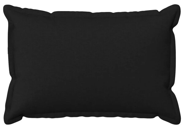 Presvlaka za jastuk 2 pcs HOUTEN Crna 30 x 50 cm Umjetni lan - Crna 30 x 50 cm 2