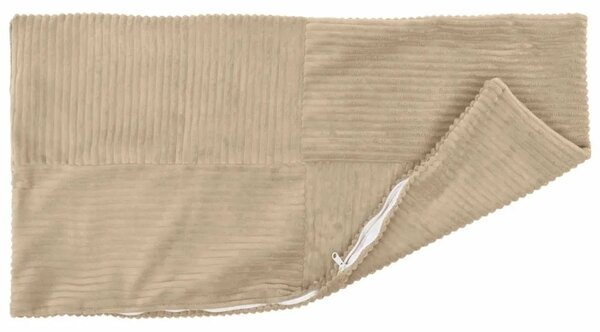 Presvlaka za jastuk 2 pcs ALMELO Sivosmeđa 30 x 50 cm Kord - Sivosmeđa 30 x 50 cm 2