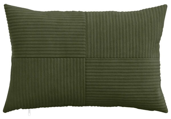 Presvlaka za jastuk 2 pcs ALMELO Zelena 40 x 60 cm Kord - Zelena 40 x 60 cm 2