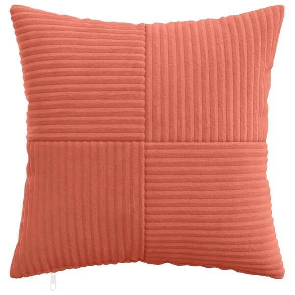 Presvlaka za jastuk 12 pcs ALMELO Crvena narančasta 40 x 40 cm - Crvena narančasta 40 x 40 cm 12