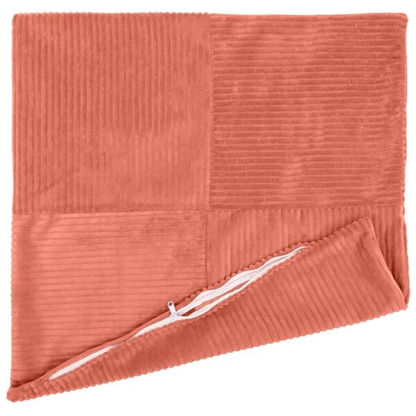 Presvlaka za jastuk 12 pcs ALMELO Crvena narančasta 40 x 40 cm - Crvena narančasta 40 x 40 cm 12
