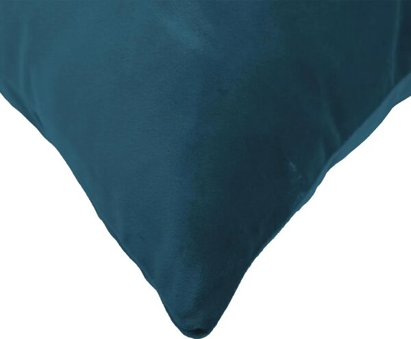 Presvlaka za jastuk 6 pcs HEERLEN Plava 40 x 40 cm Baršun - Plava 40 x 40 cm 6