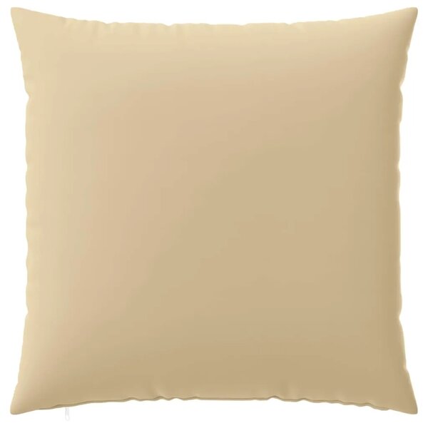Presvlaka za jastuk 2 pcs HEERLEN Bež 80 x 80 cm Poliester - Bež 80 x 80 cm 2