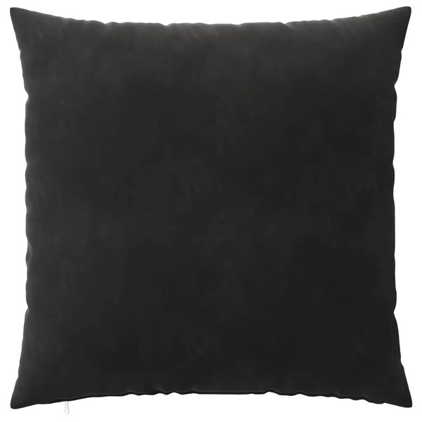 Presvlaka za jastuk 2 kom. HEERLEN Crna 80 x 80 cm Baršun - Crna 80 x 80 cm 2