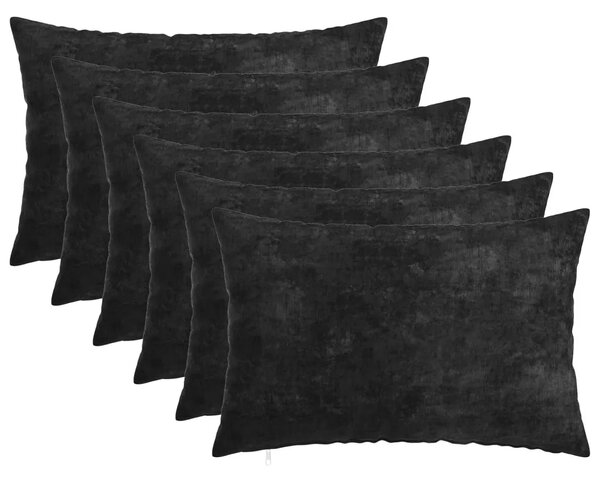 Presvlaka za jastuk 6 kom. HEERLEN Antracit 30 x 50 cm - Antracit 30 x 50 cm 6