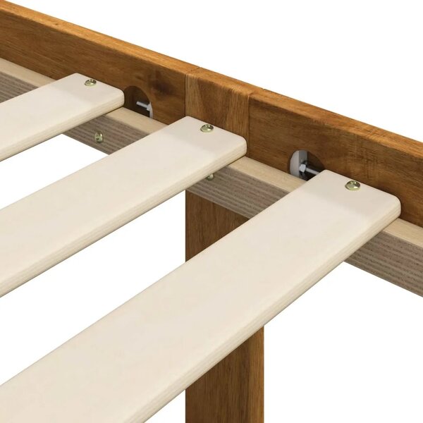 Krevet s uzglavljem ROSTOCK Prirodna 75 x 190 cm - Prirodna 75 x 190 cm