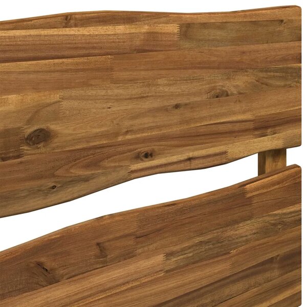 Krevet s uzglavljem ROSTOCK Prirodna 100 x 200 cm - Prirodna 100 x 200 cm