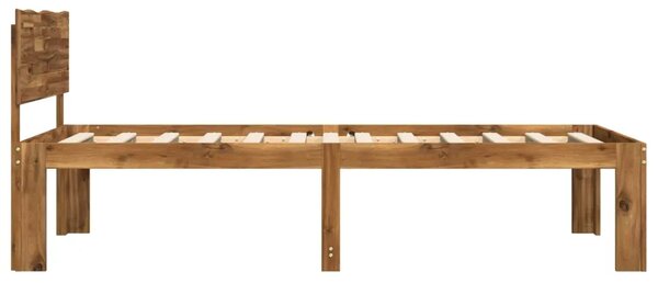 Krevet s uzglavljem ROSTOCK Prirodna 80 x 200 cm - Prirodna 80 x 200 cm
