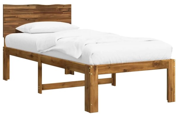 Krevet s uzglavljem ROSTOCK Prirodna 90 x 190 cm - Prirodna 90 x 190 cm