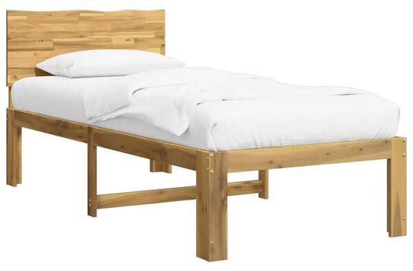 Krevet s uzglavljem ROSTOCK Bijela 75 x 190 cm - Bijela 75 x 190 cm