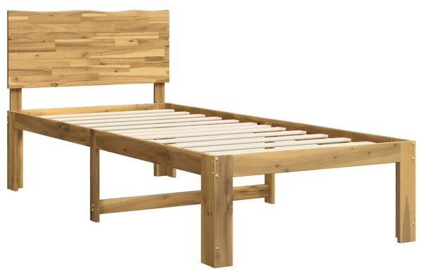 Krevet s uzglavljem ROSTOCK Bijela 75 x 190 cm - Bijela 75 x 190 cm