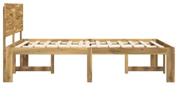 Krevetni okvir s uzglavljem ROSTOCK Bijela 120 x 190 cm - Bijela 120 x 190 cm