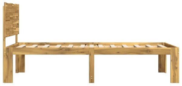 Krevet s uzglavljem ROSTOCK Bijela 75 x 190 cm - Bijela 75 x 190 cm