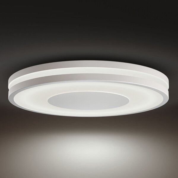 Stropne Svjetiljka Philips Hue, Being, prigušiv, Bijela, Dnevna soba, Metal, Moderan