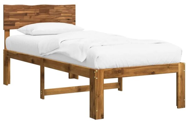 Krevet s uzglavljem ROSTOCK Prirodna 90 x 190 cm - Prirodna 90 x 190 cm