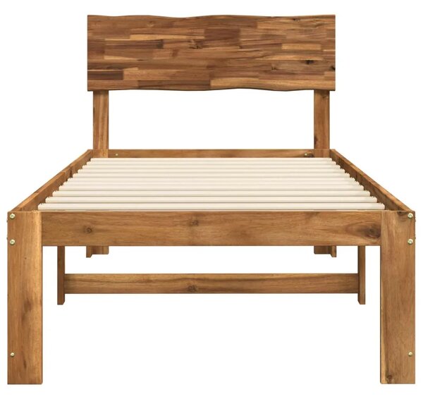 Krevet s uzglavljem ROSTOCK Prirodna 90 x 190 cm - Prirodna 90 x 190 cm