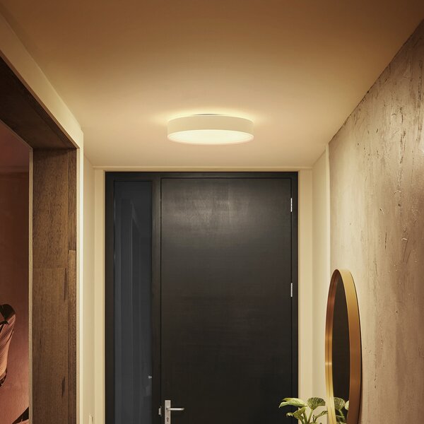 Stropne Svjetiljka Philips Hue, Philips Hue, prigušiv, Bijela, Dnevna soba, Metal, Moderan