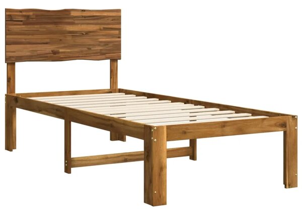 Krevet s uzglavljem ROSTOCK Prirodna 75 x 190 cm - Prirodna 75 x 190 cm