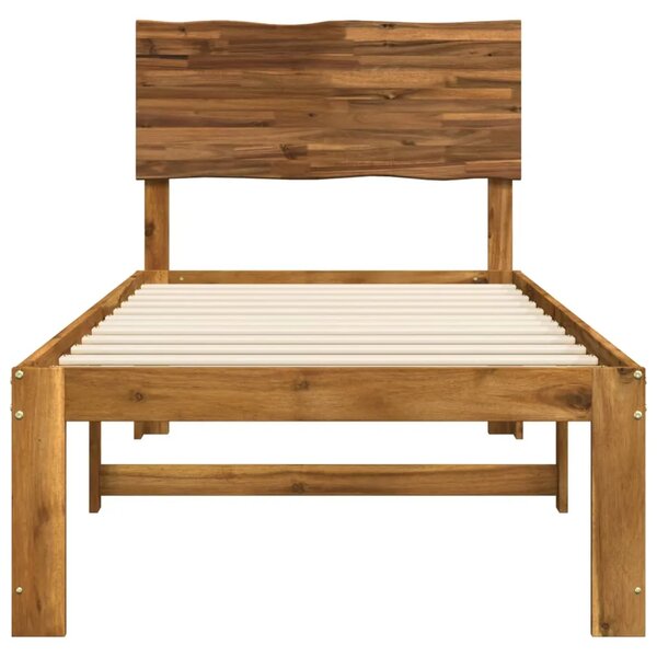 Krevet s uzglavljem ROSTOCK Prirodna 75 x 190 cm - Prirodna 75 x 190 cm