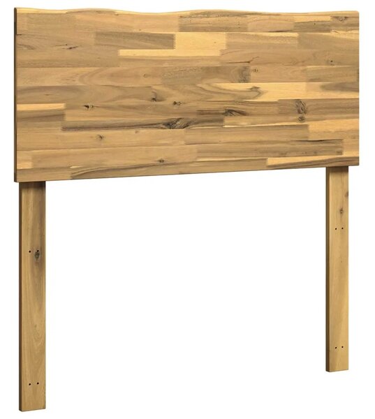 Uzglavlje s prirodnim rubom ROSTOCK Bijela 75 cm - Bijela 75 cm