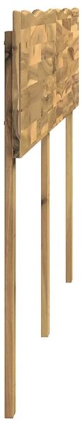 Uzglavlje s prirodnim rubom ROSTOCK Bijela 180 cm - Bijela 180 cm