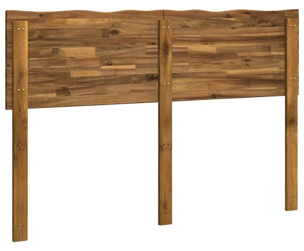 Uzglavlje s prirodnim rubom ROSTOCK Prirodna 120 cm - Prirodna 120 cm