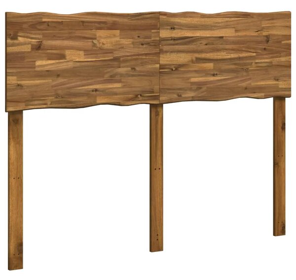 Uzglavlje s prirodnim rubom ROSTOCK Prirodna 120 cm - Prirodna 120 cm