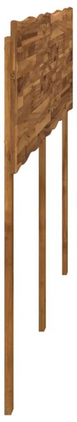 Uzglavlje s prirodnim rubom ROSTOCK Prirodna 120 cm - Prirodna 120 cm