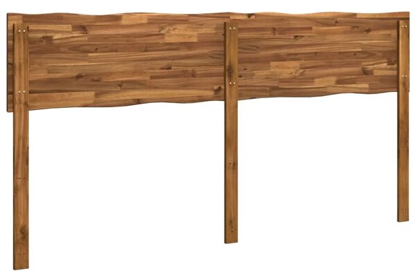Uzglavlje s prirodnim rubom ROSTOCK Prirodna 180 cm - Prirodna 180 cm