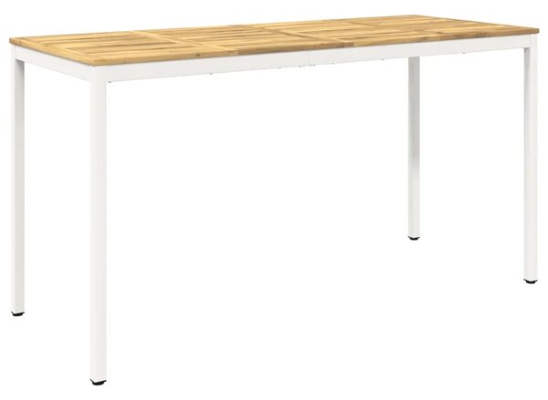 Stol za bar u vrtu NAARDEN Bijela 196 x 80 5 x 105 cm - Bijela 196 x 80 5 x 105 cm