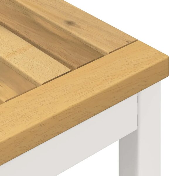 Stol za bar u vrtu NAARDEN Bijela 180 x 88 5 x 105 cm - Bijela 180 x 88 5 x 105 cm